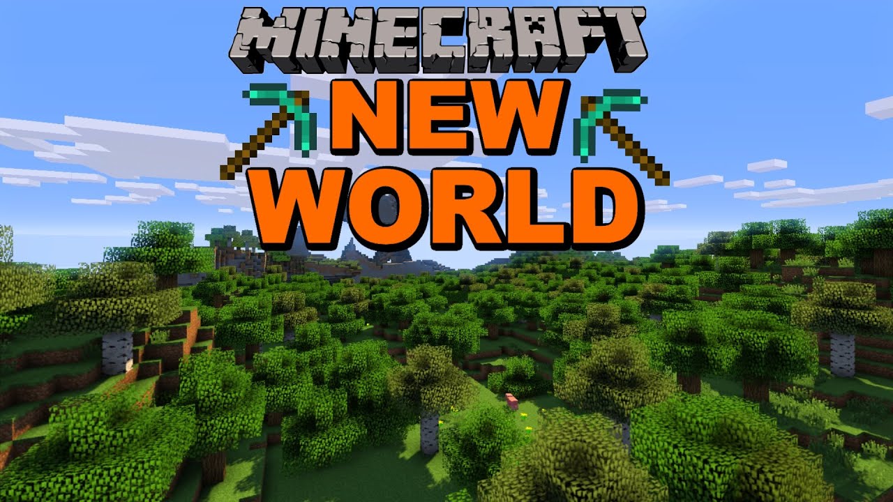 'new world' minecraft live w/redhead gamer