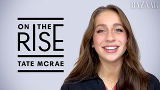 Tate McRae Talks Collaborating with Billie Eilish \& Growing Up on YouTube | On The Rise | BAZAAR