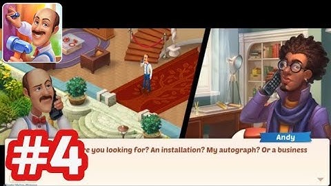 HOMESCAPES - Gameplay Walkthrough - Part 4 Day 4  (iOS/Android)