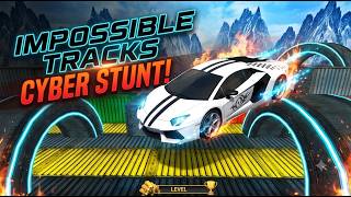 Impossible Tracks Cyber Stunts 🏎️ Extreme Car Driving Gameplay | Cartoon Fight X screenshot 1