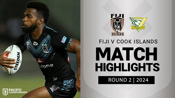 Pacific Championships 2024 | Fiji Bati v Cook Islands Aitu | Match Highlights