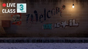 LIVE Class -20 || Texturing in 3ds Max 2021 || Modeling & Texturing for Games || In HIndi / Urdu