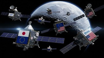 Lunar GPS The Global Race to Build Satellite Navigation Constellations Around the Moon  IDST Insight