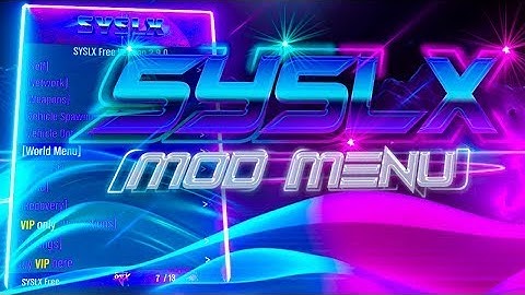 [Undetected] FIVEM Syslx Mod Menu + Tutorial | Updated 2022