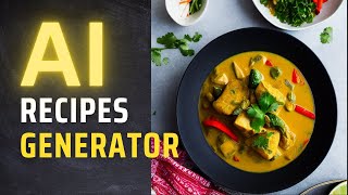 AI Recipes Generator Tutorial (FREE) screenshot 3