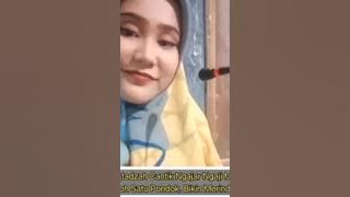 Viral!! Ustadzah cantik mengajar ngaji, bikin heboh satu pondok.💙😍