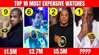 Top 10 Most Expensive Designer Watches Jay Z Owns | INSANE $38M Collection