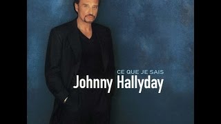 SEUL Johnny Hallyday + paroles chords