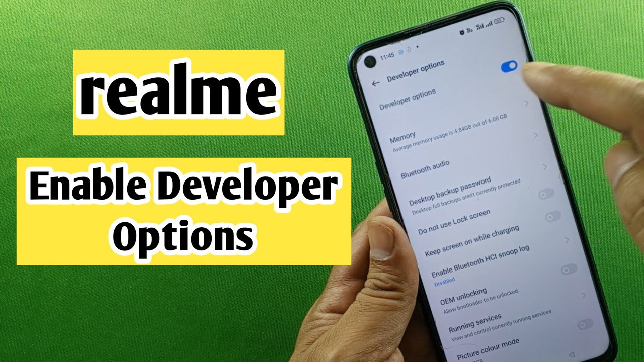 Developer Options Realme | How to Enable Developer Options in Realme ...
