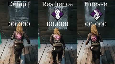Resiliance and Finesse perk comparison