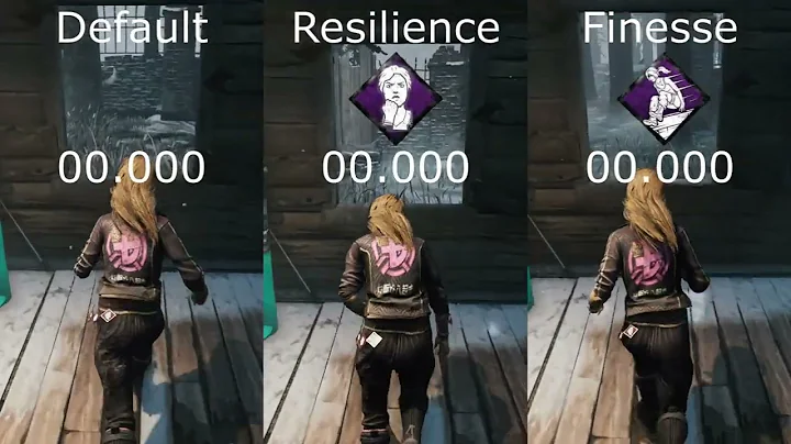 Resiliance and Finesse perk comparison