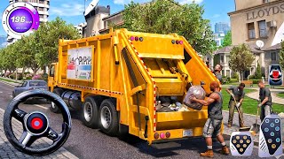 Garbage Trash Truck Driving Simulator 2026 - Game New Extreme City Road Challenge! Android Gameplay screenshot 1