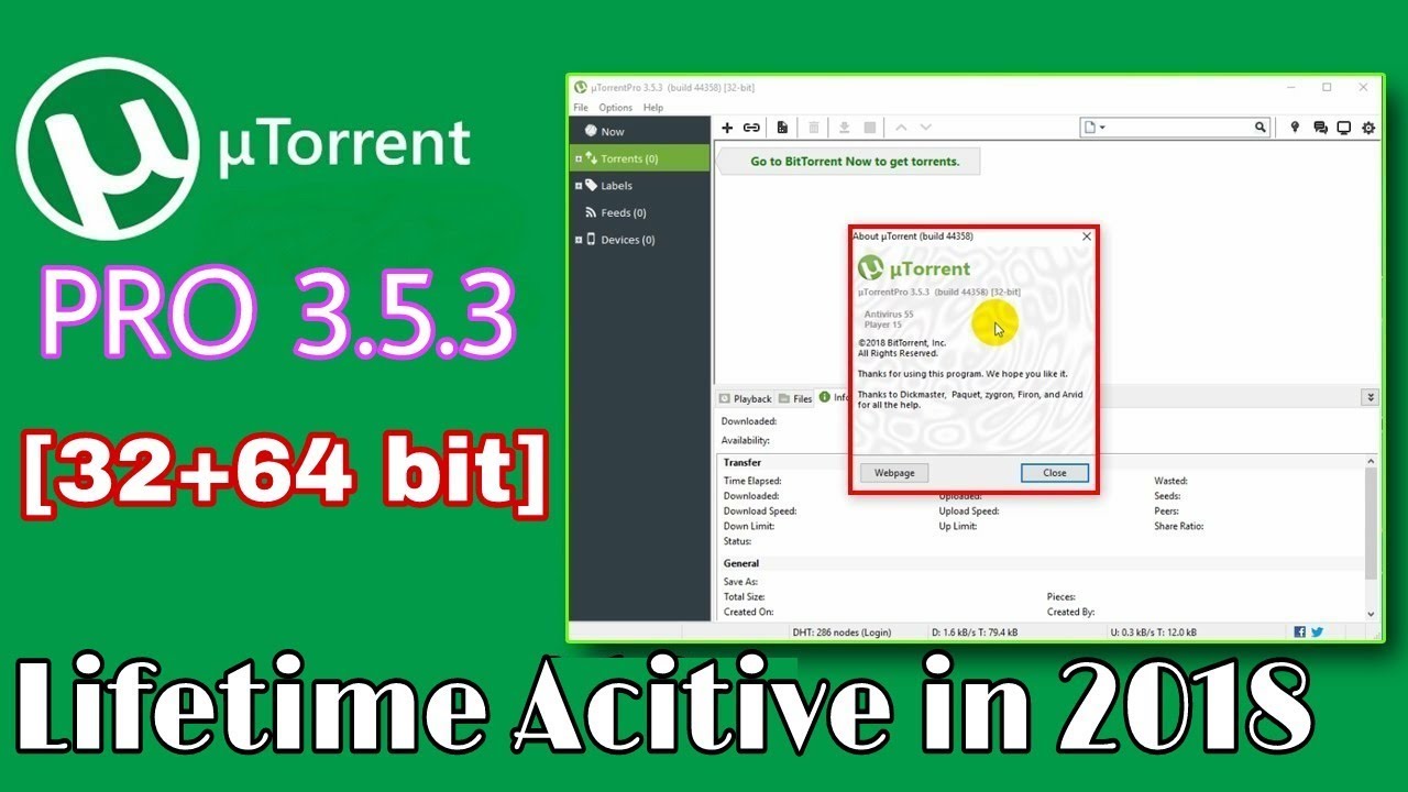 utorrent pro 3.5.3 build 44358