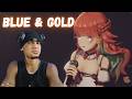 Blue &amp; Gold - Takanashi Kiara (REACTION VIDEO)