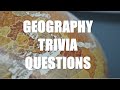 Hard Geography Quiz | Hard Geography Trivia