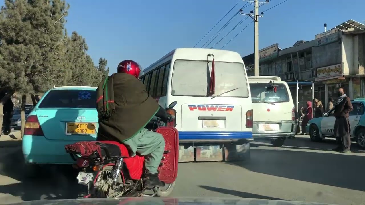 A normal day in barchi kabul    یک  روز عادی در برچی