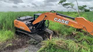 Delivery Excavator CASE CX210C baru buka bungkus langsung main lumpur