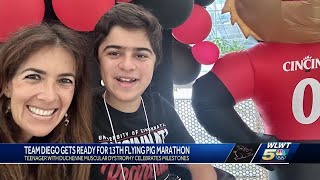 Teenager with rare disease getting set to compete in 13th Flying Pig Marathon