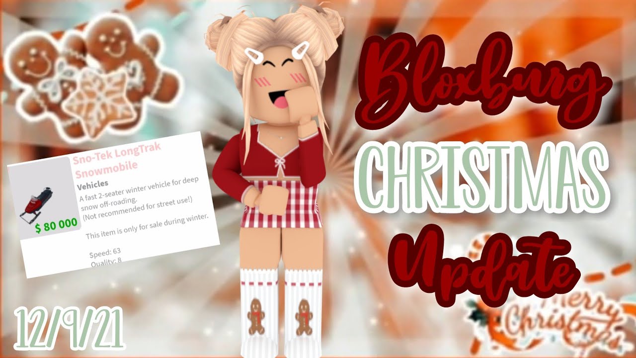 Bloxburg Christmas Update 2021!! II 🦌iiievexlynn🎄 - YouTube
