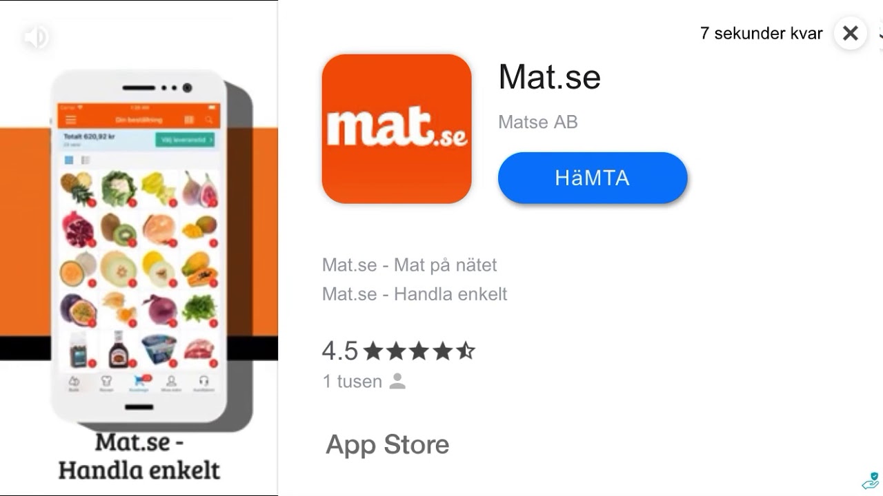 Mat.se Hay Day reklam - YouTube