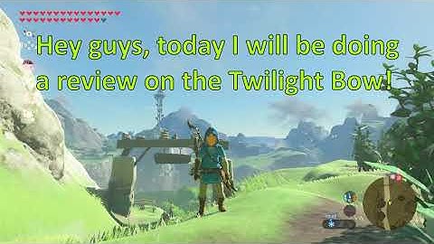 How to get the Twilight Bow + Review! (Zelda BoTW
