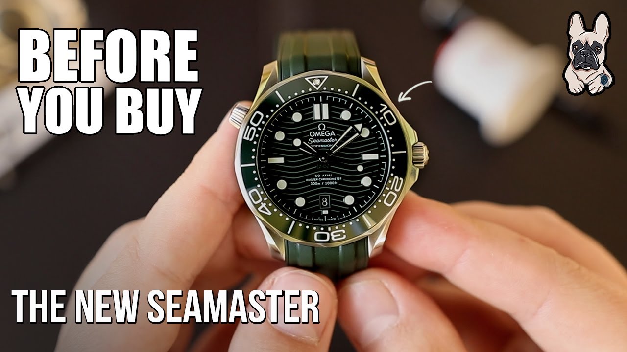 Green Omega Seamaster Diver 300m Professional Video Review