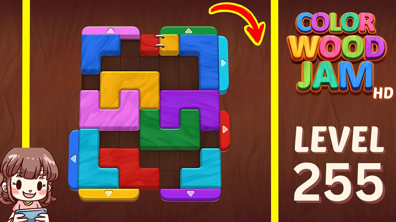 Color Wood Jam Level 255 Solution Walkthrough - YouTube
