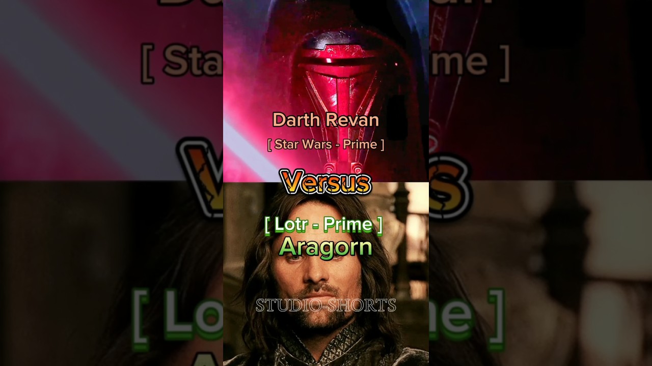 Darth Revan vs Aragorn