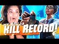 I BEAT MY FORTNITE KILL RECORD!!