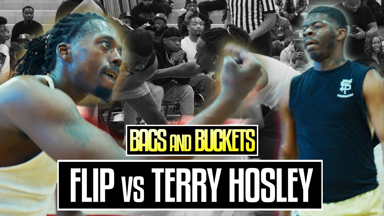 Flip vs Terry Hosley (1V1) | Bags and Buckets