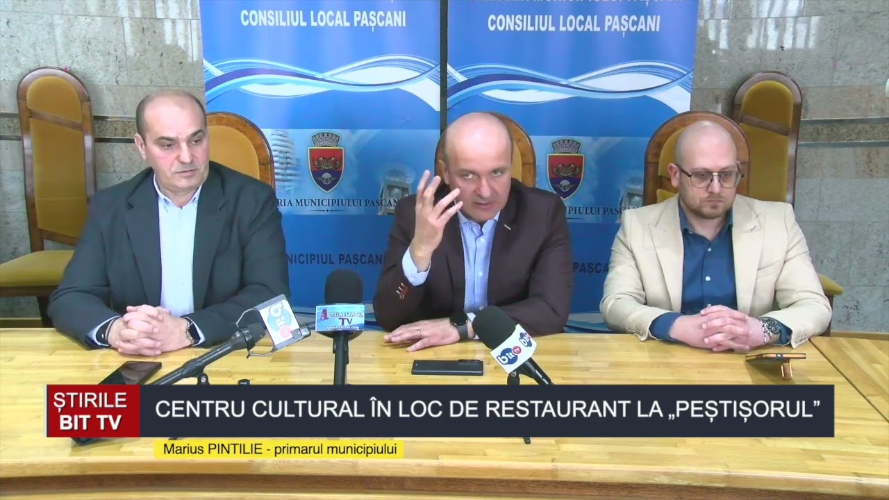 ȘTIRILE BIT TV - CENTRU CULTURAL ÎN LOC DE RESTAURANT LA „PEȘTIȘORUL”