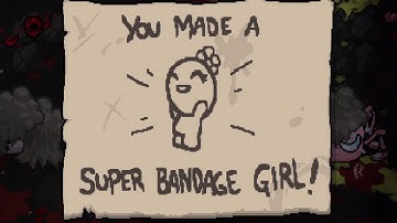 Unlocking Super Bandage one item away from dead god