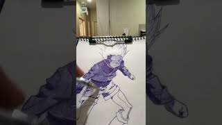 Pen Drawing Gon Frecs