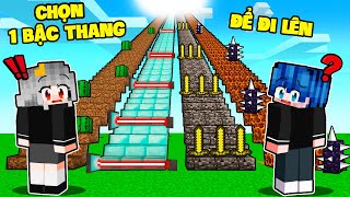 SAMMY CÙNG PHONG CẬN THỬ THÁCH 24H THOÁT KHỎI 1000 BẬC THANG NGUY HIỂM NHẤT TRONG MINECRAFT screenshot 1
