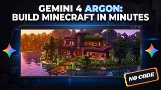 Build & Host a 3D Minecraft-Style Game with Gemini 4 Argon | How to use Gemini 4 Argon