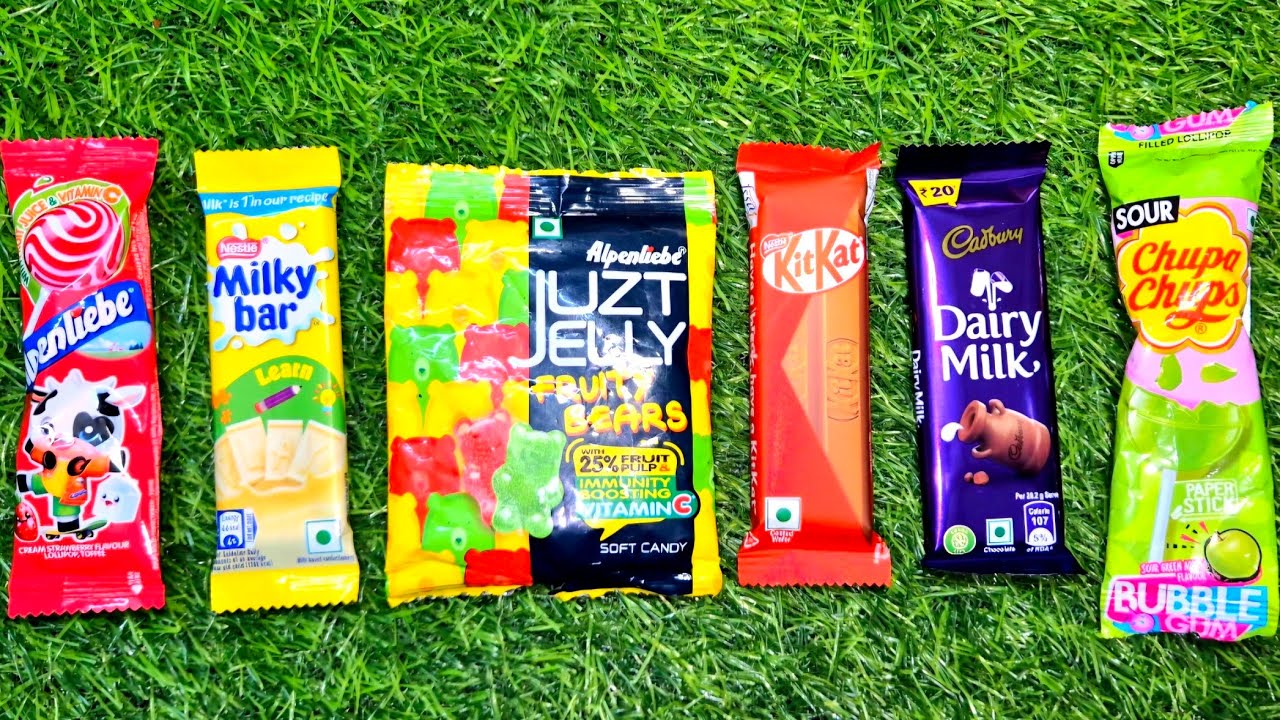 ASMR Popular Candy Eating🍫 | Lots Of Colorful Rainbow🌈Lollipop Candy Eating Challenge | Satisfying🤤🍭