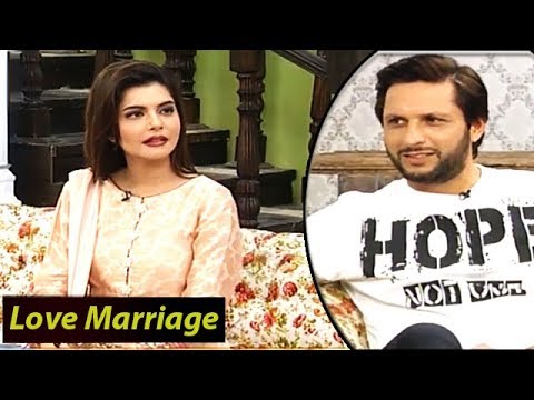 Kya Shahid Afridi Ne Love Marriage Ki Hai? Nida Yasir