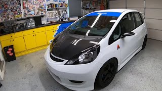 How to build a Honda Fit Spoon k20 Swapped: Midlife Crisis