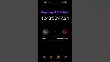 Stopping at 10k likes #timer