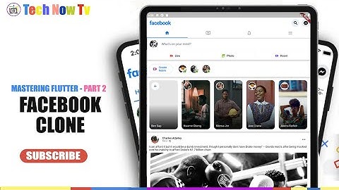 FLUTTER FACEBOOK CLONE IN 35min - PART 2