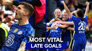 Our Most Vital Last-Minute Goals This Season | Ft. Pulisic, Harder, Havertz \& More!