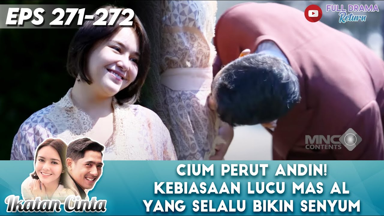 CIUM PERUT ANDIN! KEBIASAAN LUCU MAS AL YANG SELALU BIKIN SENYUM - IKATAN CINTA