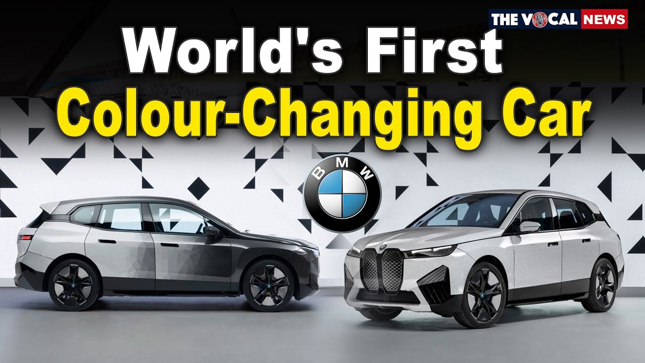 BMW iX Flow E Ink At CES 2022: Meet world's first car that changes ...