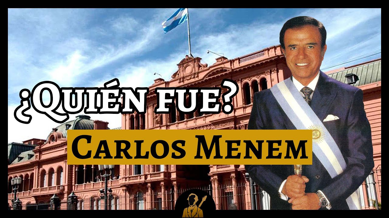 ¿Quién fue CARLOS SAÚL MENEM?