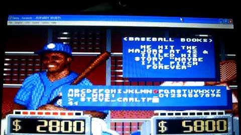 Jeopardy! Sports Edition SEGA Genesis Gameplay 1 Part 4