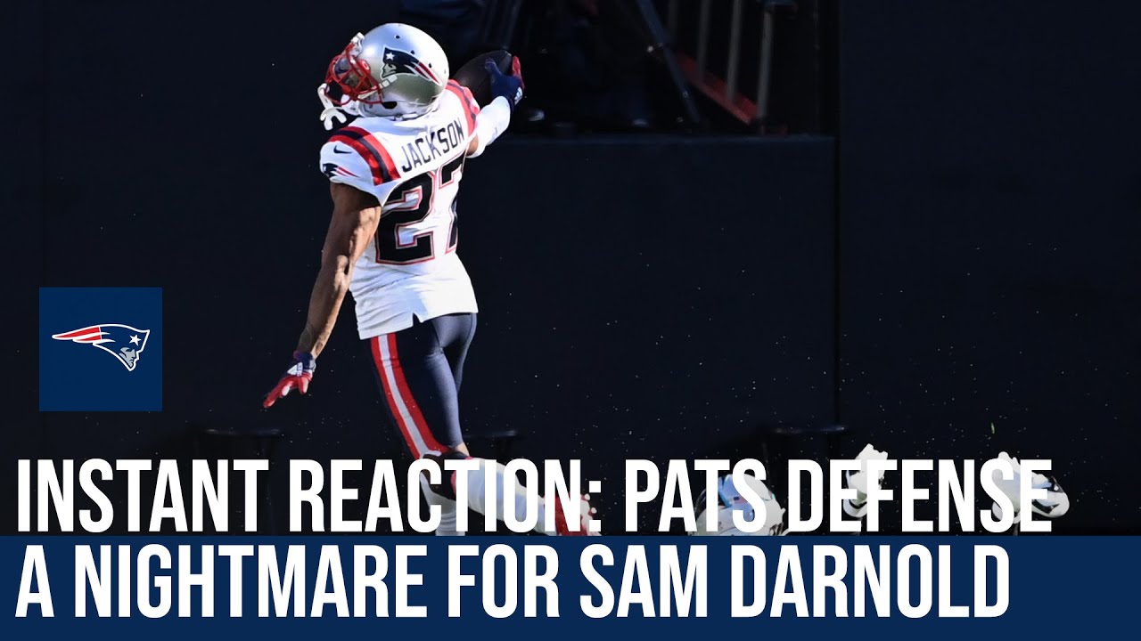 Instant Reaction: Patriots defense a nightmare for Sam Darnold, get third straight win
