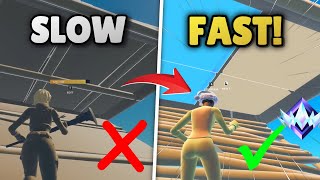 How to INSTANTLY EDIT FASTER in FORTNITE (Get Better Mechanics)