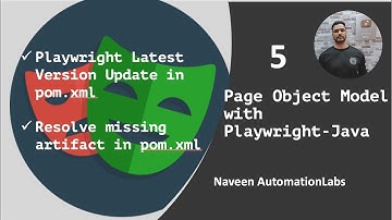 #5 -  Playwright Version Update || How to resolve missing artifact