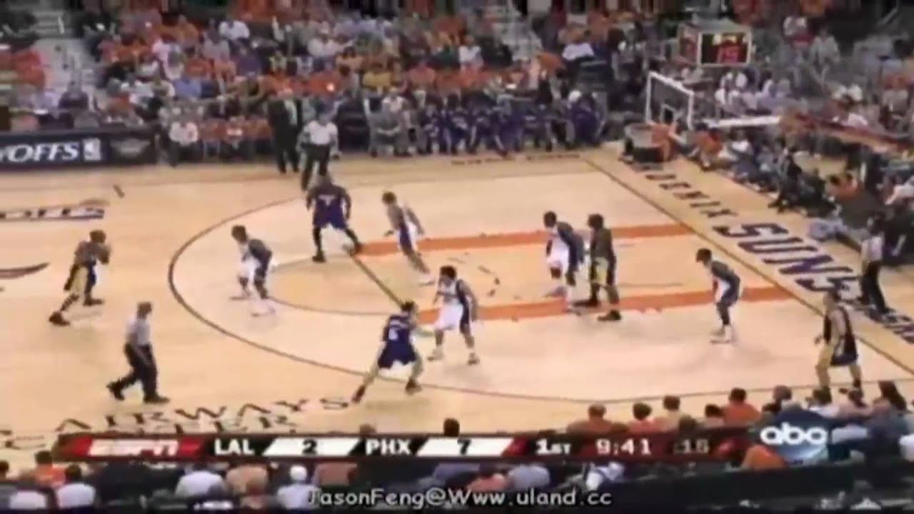 Suns-Lakers 2007 Playoffs Game 1 part 1 - YouTube