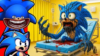 Sonic Gets Infected At The Hospital With Shin Sonic